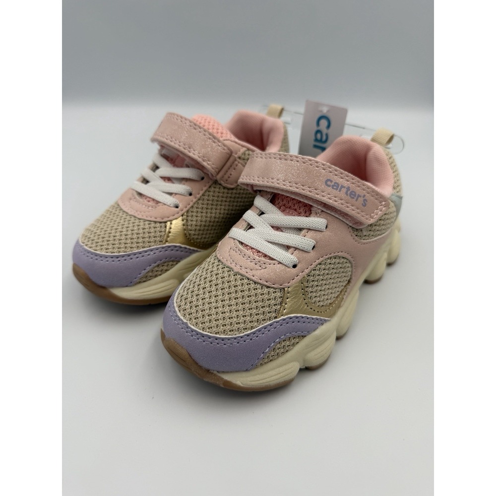 Carter's Girl Easy On Easy Off Sneaker Size 10